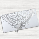 Damask Wedding Day Invitation.