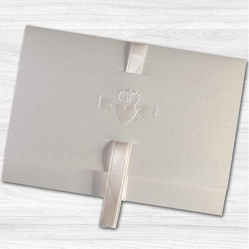 Claddagh Wedding Day Invitation.