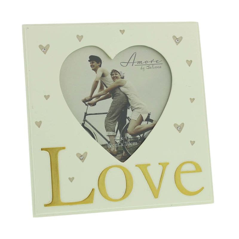 Heart Shaped LOVE Photo Frame.