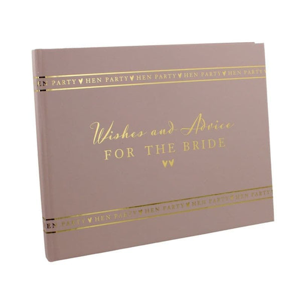 Amore Hen Party Wishes and Advice Book.