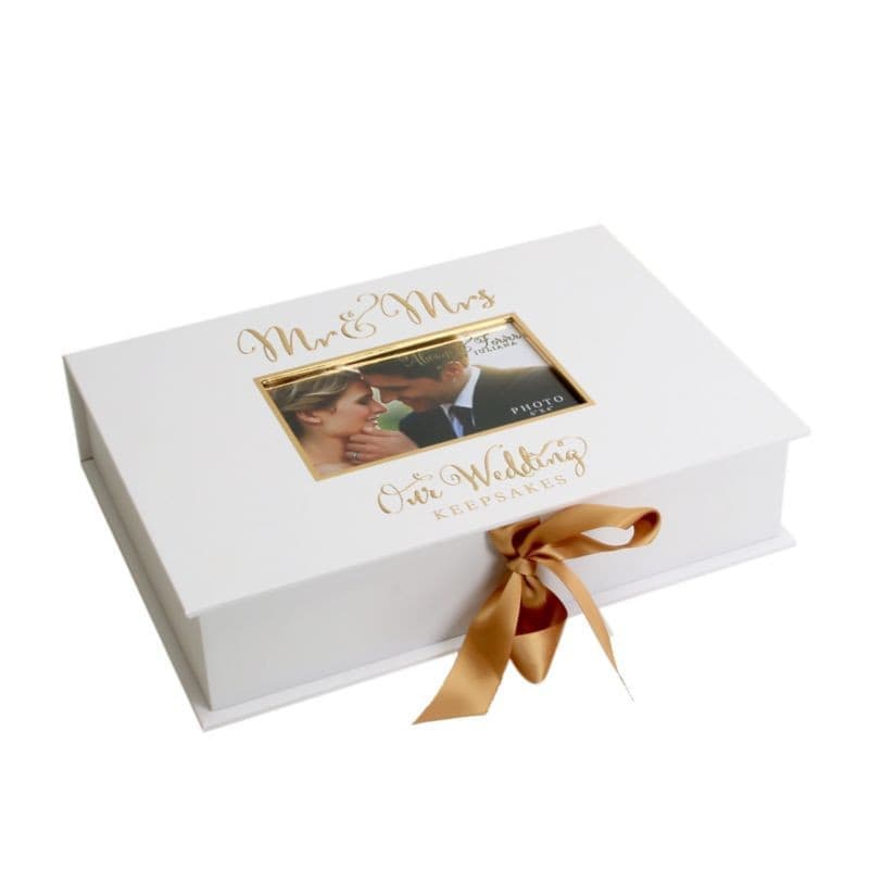 Always & Forever Gold Foil Keepsake Box.