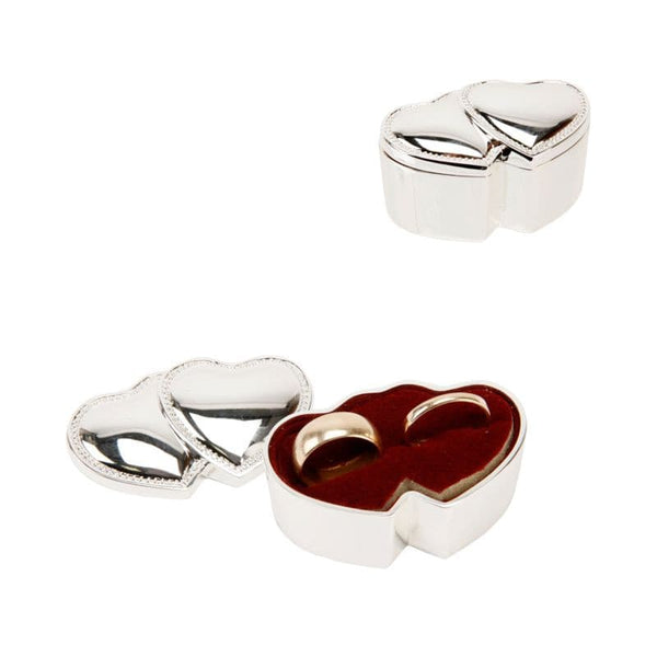 Double Hearts Ring Box.