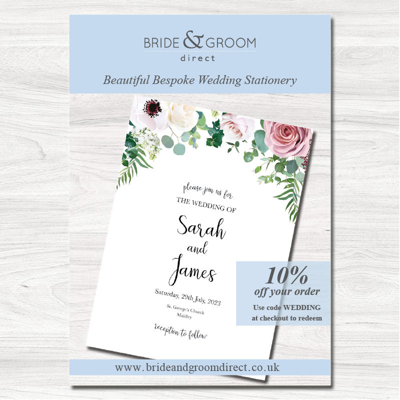 Bride and Groom Brochure