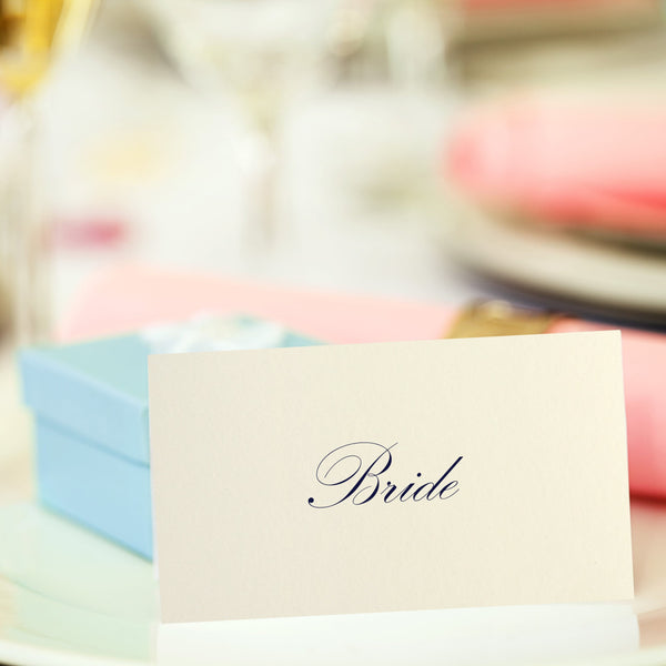 Signature Place Card.