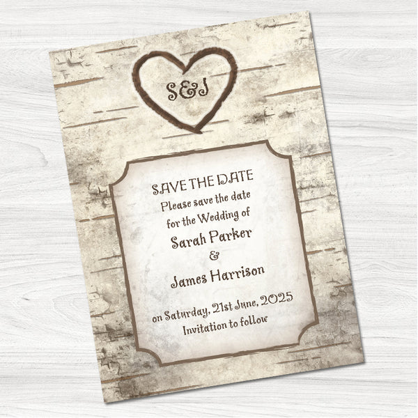 Endless Love Save the Date Card