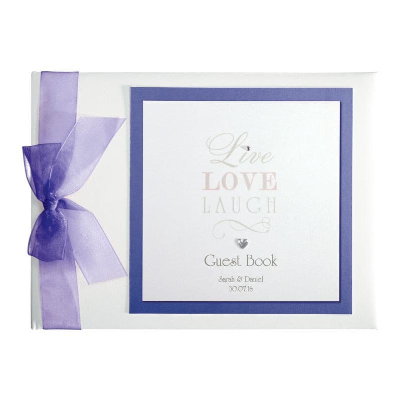 Live, Laugh, Love Guest Book.