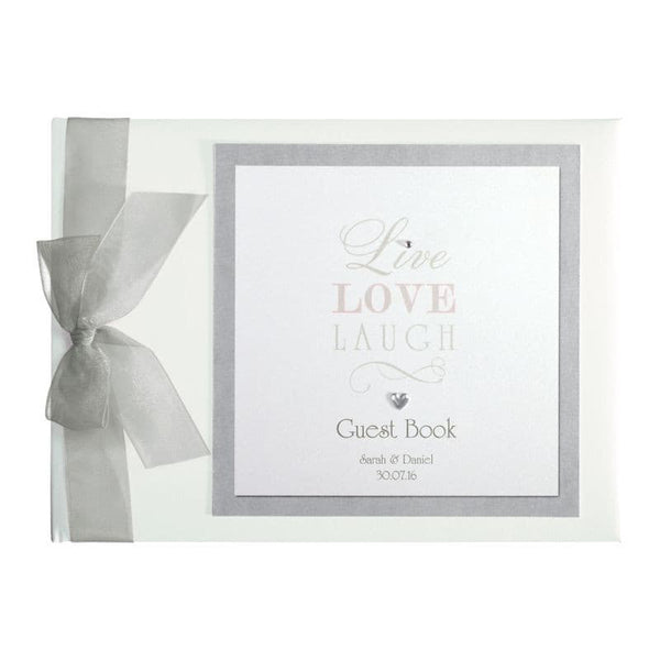 Live, Laugh, Love Guest Book.