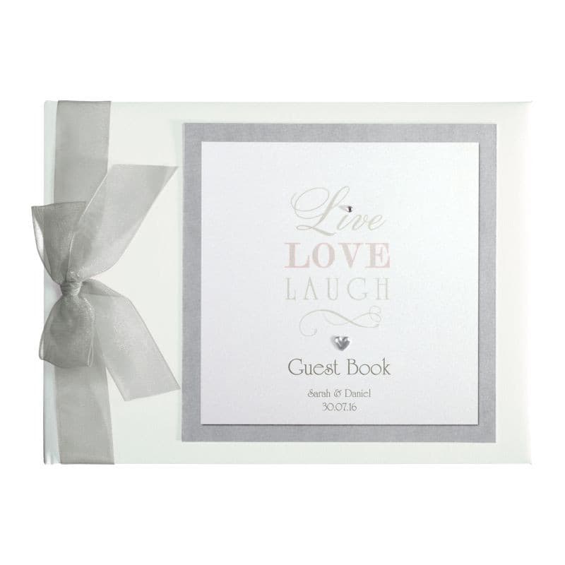 Live, Laugh, Love Guest Book.