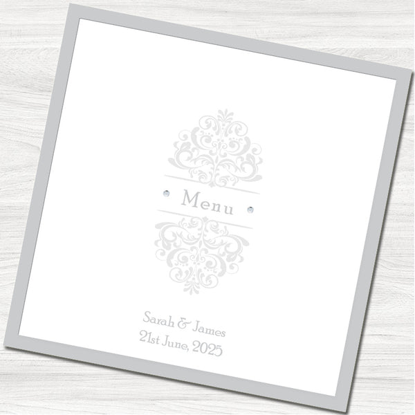 Allegra Menu Card