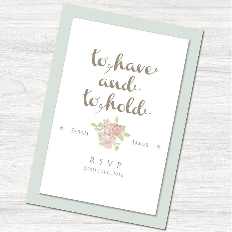 To Have and To Hold Reply Card.
