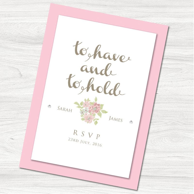 To Have and To Hold Reply Card.