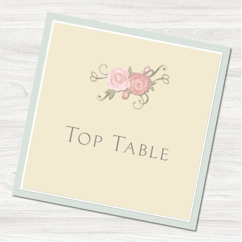 Celebrate Table Card.