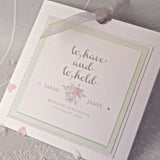To Have and To Hold Wedding Day Invitation.