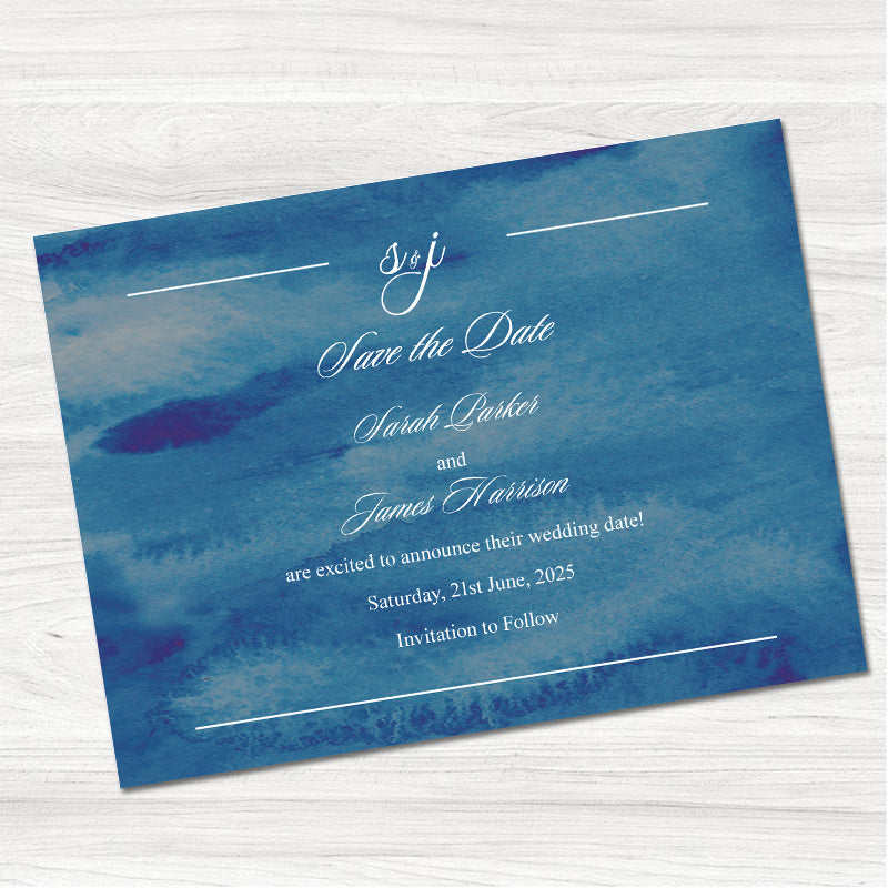 Midnight Save the Date Cards