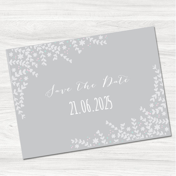 Swallows Save the Date Card-Front