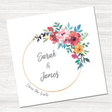 Water Colour Bouquet Save the Date